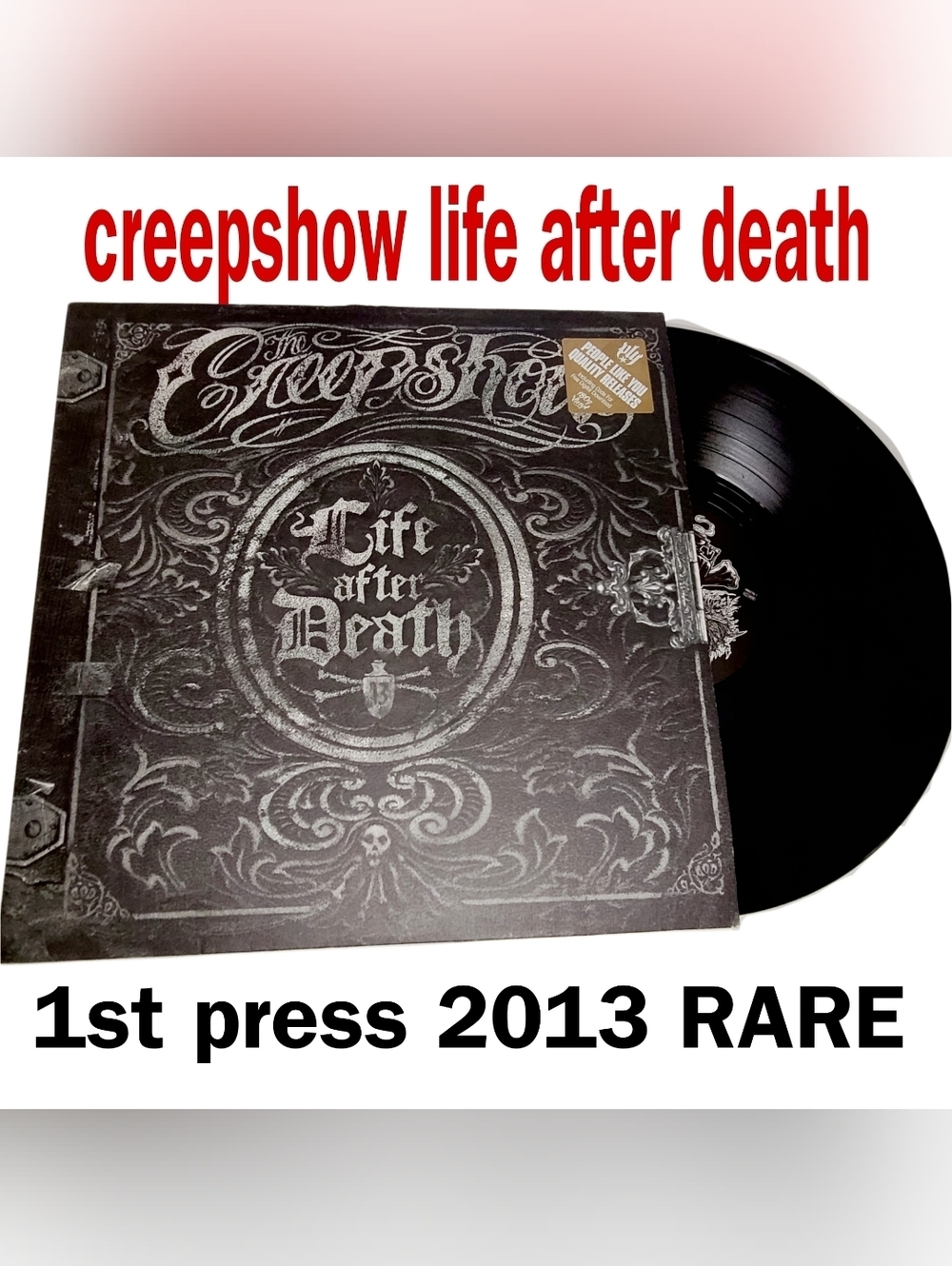 Creepshow "Life After Death" Vinyl Rare 1st Press Psychobilly Punk